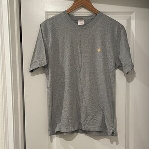 Brooks Brothers Heather Gray Short Sleeve Tee medium